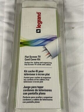 Brand New Legrand Flat Screen TV‎ Cord Wiremold Cover Kit CMK30 Kit Wall Mount
